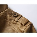 Mens Vintage Belts Coats Fleece Lined Outdoor Thikcened Winter Warm Jacket