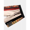 Mens Vintage Pattern Patchwork Japanese Embroidered Drawstring Waist Shorts