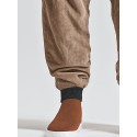 Mens Vintage Geometric Print Patchwork Loose Drawstring Waist Pants