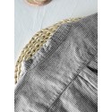 Mens 100%Cotton Striped Shirts Casual Fit T Shirts Holiday Beach Tee Tops Blouse