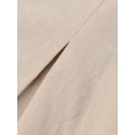 Women Loose 100% Cotton Ankle Length Solid Color Wide Legged Casual Pants