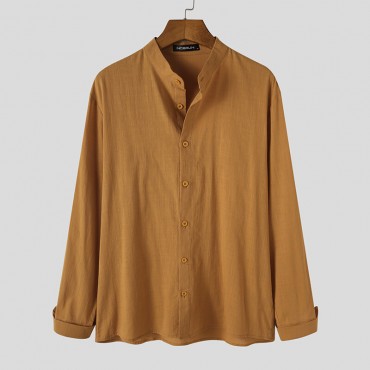 Men Cotton Solid But...